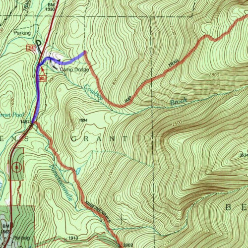 Imp Trail Logging Road Map
