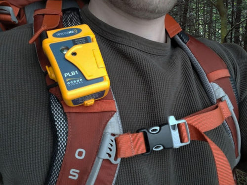 Wear your Personal Locator Beacon (PLB) in an easy to reach location.